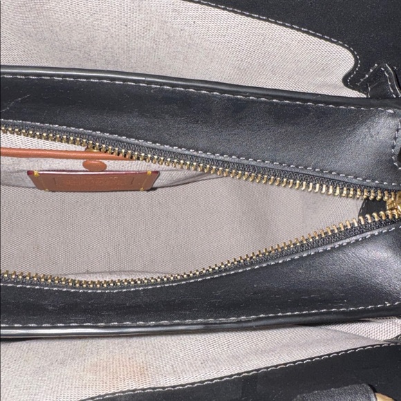 Coach Black and Green Graffiti Crossbody Bag - Picture 7 of 16